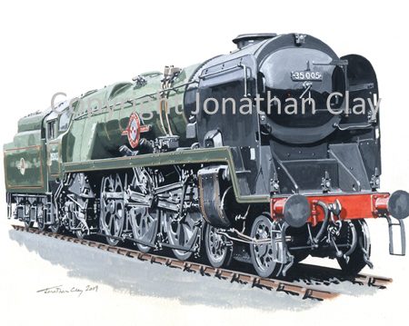 771 SR Bulleid Merchant Navy Class 4-6-2 No.35005  'Canadian Pacific'