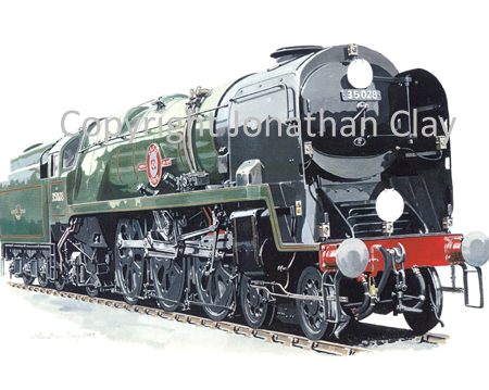 785 SR Bulleid Merchant Navy Class 4-6-2 No.35028 Clan Line