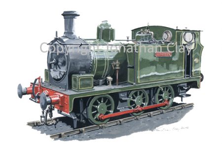 800 MSC Hudswell Clarke 0-6-0T Gothenburg