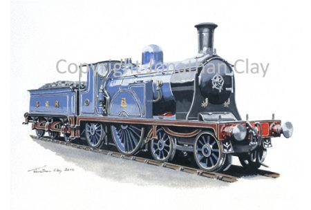 817 Caledonian Railway Single 4-2-2 No.123