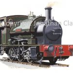 818 Hunslet 0-6-0ST Cunarder