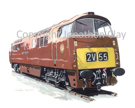 819 Class 52 Diesel No. D1015 Western Champion
