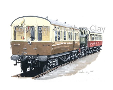 827 GWR Auto-Train with Pannier Tank
