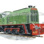 829 MSC Hudswell Clarke Diesel Locomotive No.4002 'Arundel Castle'