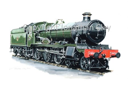 854 GWR Grange Class 4-6-0 No.6880 Betton Grange (BR Green)