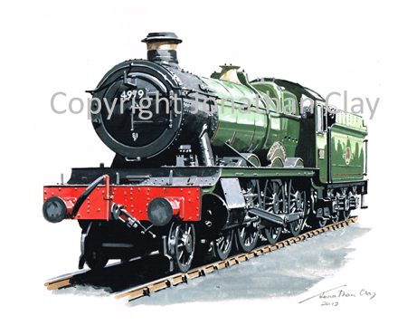 858 GWR Hall 4-6-0 No.4979 Wootton Hall (BR Green)