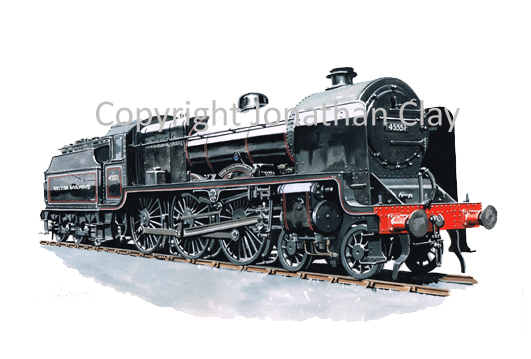 Patriot 4-6-0s LMS a detailed history RCTS Giggleswick Unknown warrior 45551 