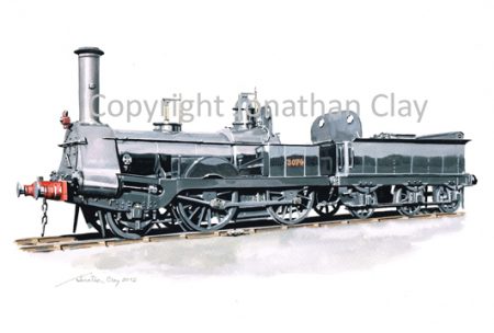 862 LNWR Crewe Goods 2-4-0 No.3074