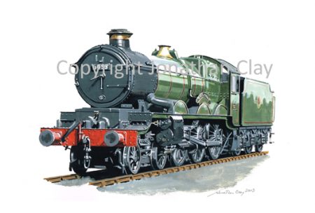 885 GWR Castle 4-6-0 No.5053 Earl Cairns (BR Green)