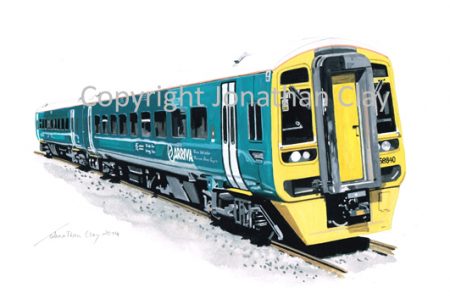 907 Arriva Trains Wales Class 158 DMU