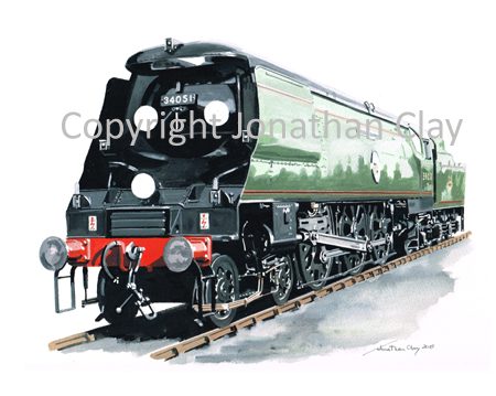 917 SR BB Class 4-6-2 No.34051 Winston Churchill