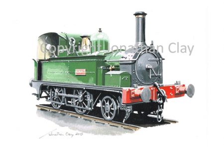 923 Weston Cleveland and Portishead Railway 2-4-0T 'Hesperus'