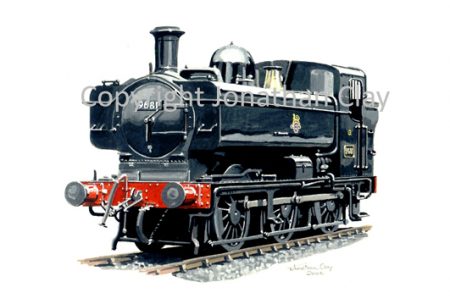 940 GWR Pannier No.9681