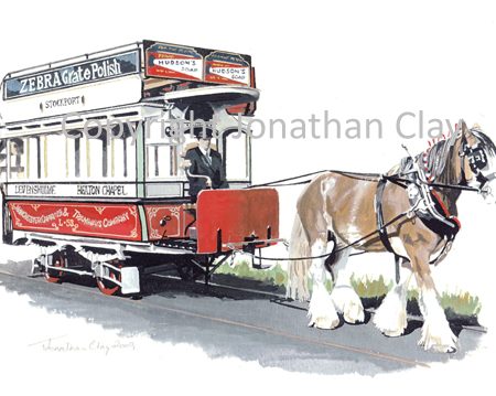 1862 Manchester Horse Tram No. L53