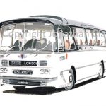 1879 Black & White Harrington Cavalier