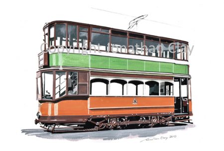1890 Glasgow Stan dard Tram No.488