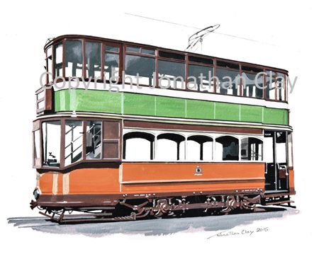 1890 Glasgow Stan dard Tram No.488