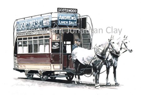1892 Newcastle Horse Tram