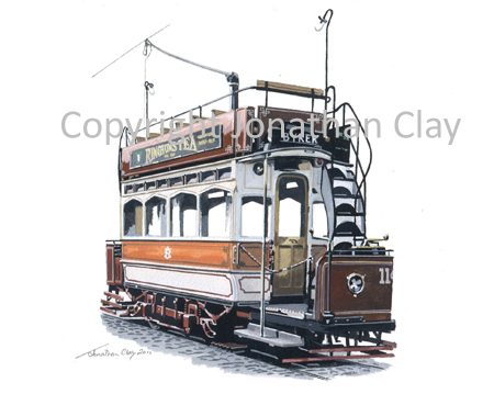1893 Newcastle Tramcar 114
