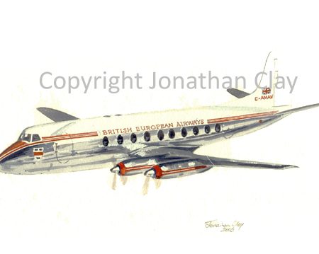 A005 Plane Viscount