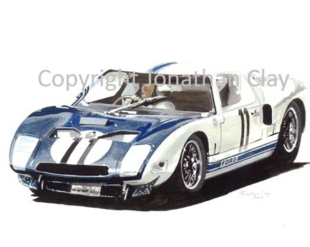 CAR003 1964Ford GT Prototype