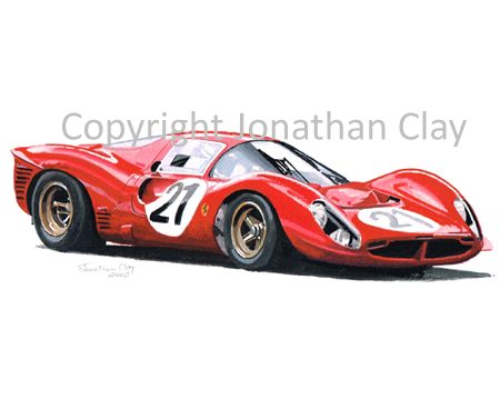 CAR004 1967 Ferrari 330P4