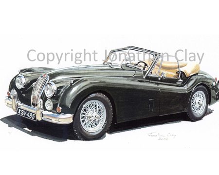 CAR010 Jaguar XK140