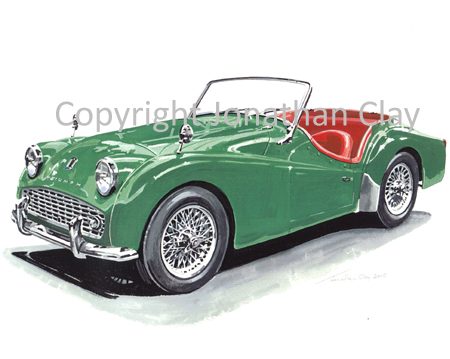 CAR016 Triumph TR3A