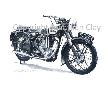 MB001 1949 Norton Model 18