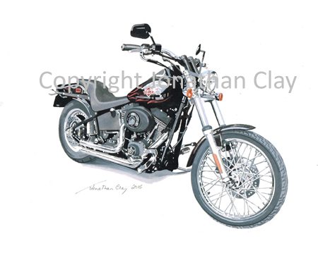 MB004 Harley Davidson FLXB Nitrate