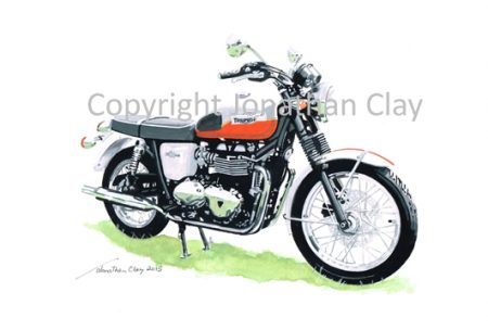 MB008 Triumph New Bonneville