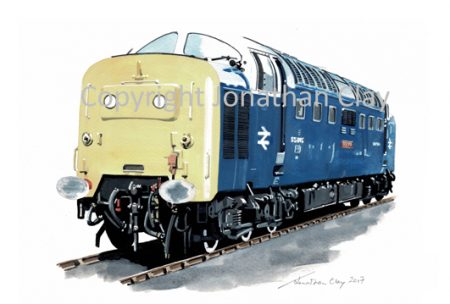 947 BR Deltic No. 55 015 'Tulyar'