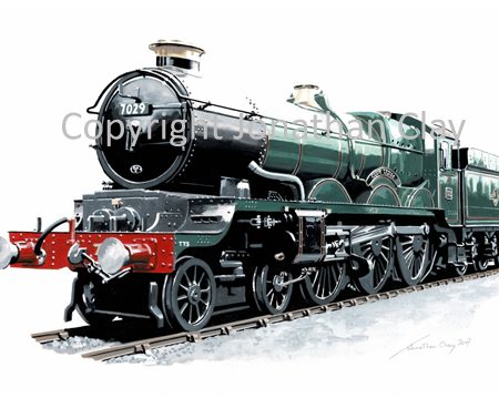 952 GWR Castle 4-6-0 No.7029 'Clun Castle'