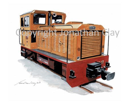 426 Welshpool & Llanfair Railway Diema Diesel Locomotive No.17