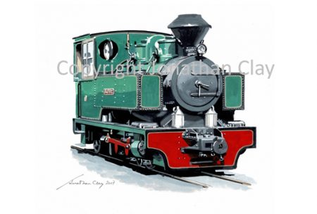 427 Sittingbourne and Kemsley Railway Bagnall 0-6-2T 'Superb'
