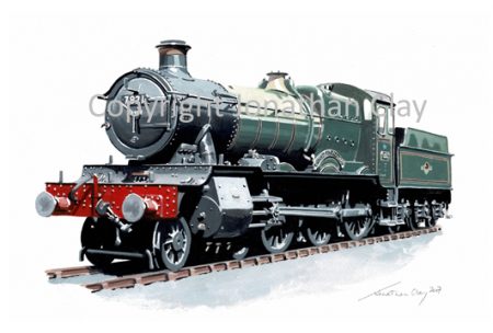 954 GWR Manor 4-6-0 No.7821 Ditcheat Manor