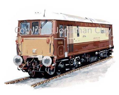 961 Class 73 Electro-Diesel No. 73 101 The Royal Alex