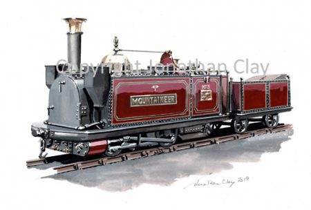 433 Festioniog Railway George England Loco 'Mountaineer (red)