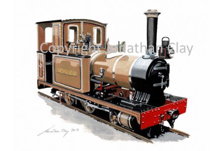 438 Groudle Glen Railway Bagnall 2-4-0T 'Brown Bear'