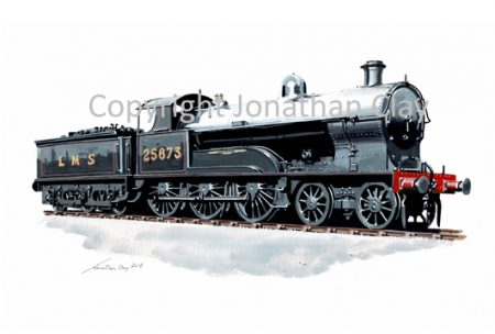 962 LNWR Prince of Wales class 4-6-0 No.25673 'Lusitania'