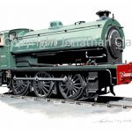 972 Bodmin & Wenford Railway Hunslet 'Austerity' 0-6-0ST No.75178