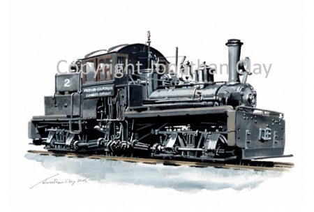 439 Michigan California Lumber co. Shay No.2