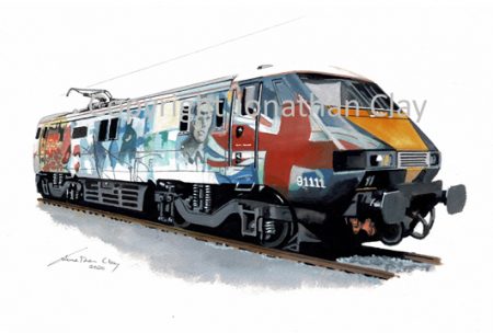 987 Class 91 Electric No. 91111 For the Fallen
