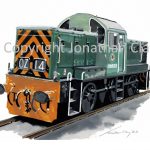 990 BR Class 14 0-6-0DH No. D9522