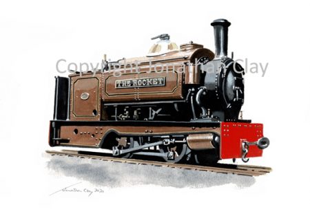 442 Cilffe Hill Quarry Bagnall 0-4-0St 'The Rocket'