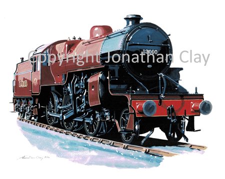 1011 LMS Class 5 Crab 2-6-0 No. 13000