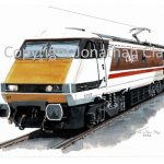 1013 LNER Livery 2022 Class 91 No. 91127