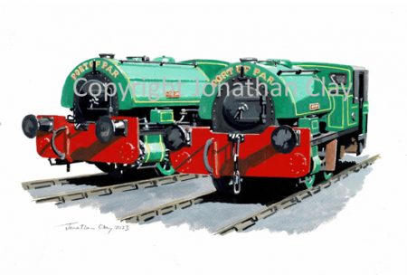 1016 Peckett 0-4-0Sts Alfred and Judy