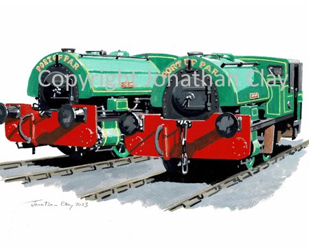 1016 Peckett 0-4-0Sts Alfred and Judy