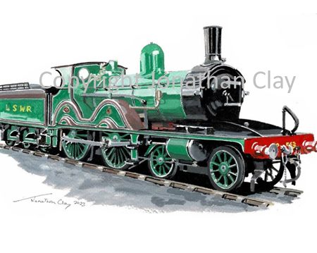 1021 LSWR Class T3 4-4-0 No. 563